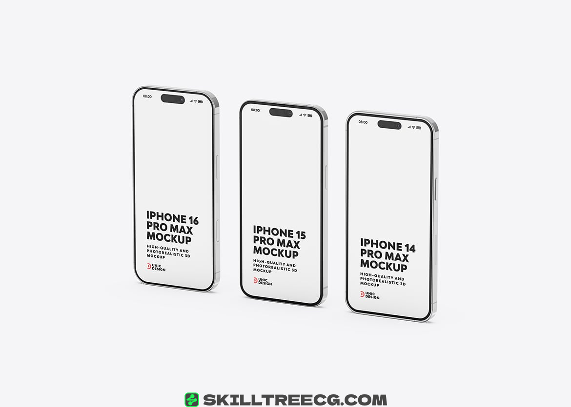 图片[13]-iPhone 14 iPhone 15 iPhone 16 Mockup（723308）-技能树